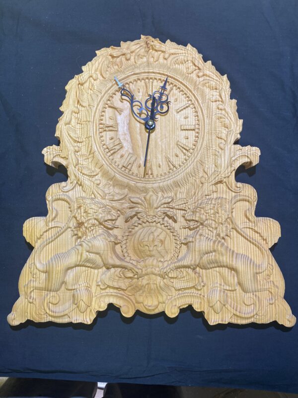 Lion Clock