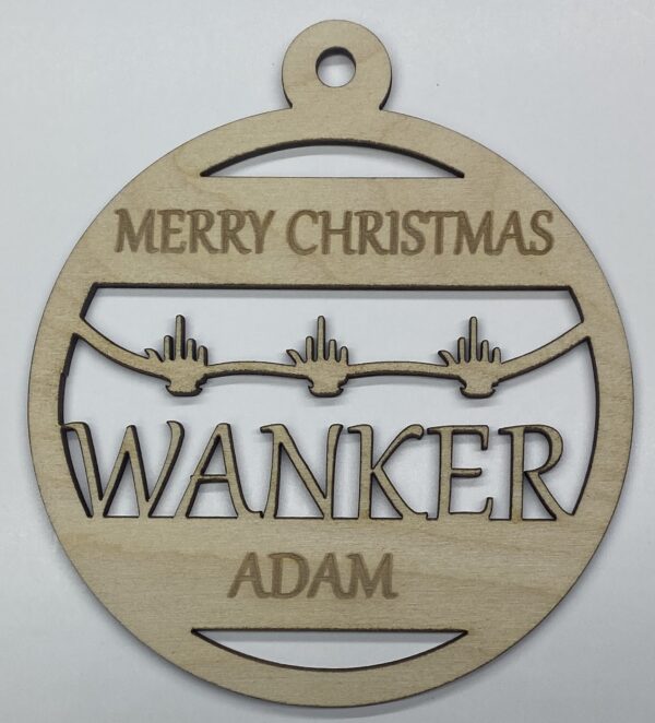 Rude Ornament # 104
