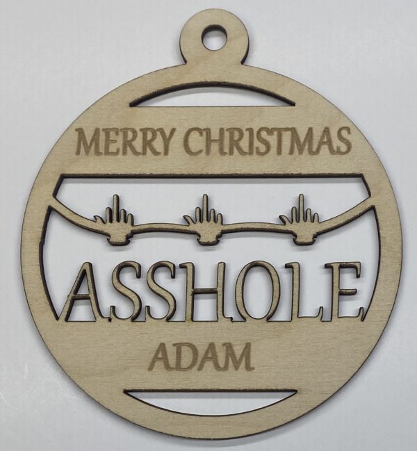 Rude Ornament # 106