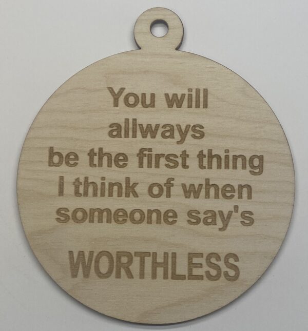 Rude Ornament # 11