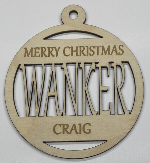 Rude Ornament # 119