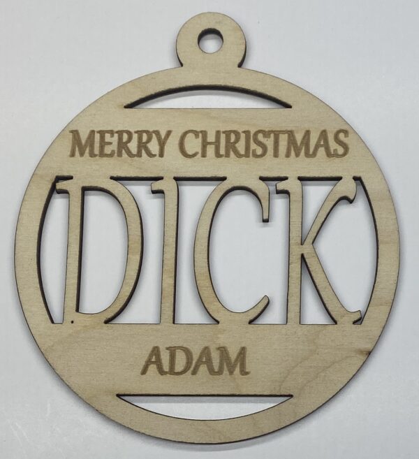 Rude Ornament # 122