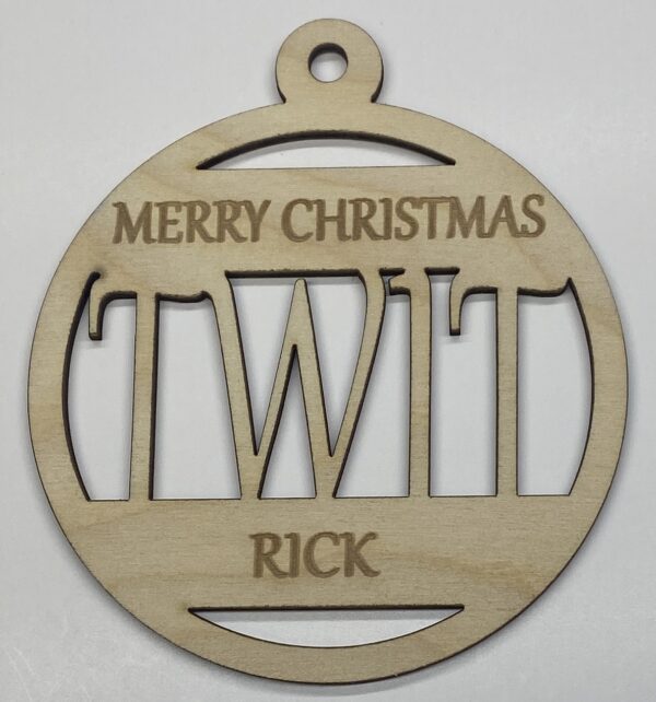 Rude Ornament # 123