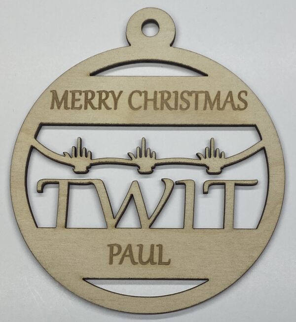 Rude Ornament # 125