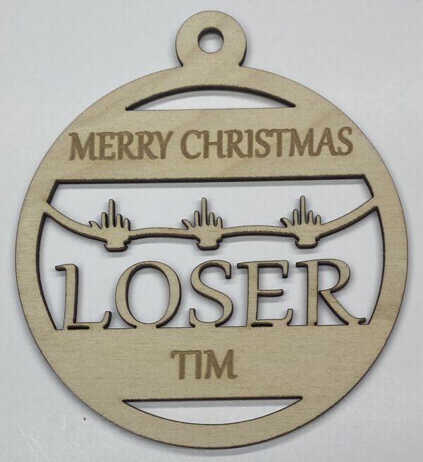Rude Ornament # 127