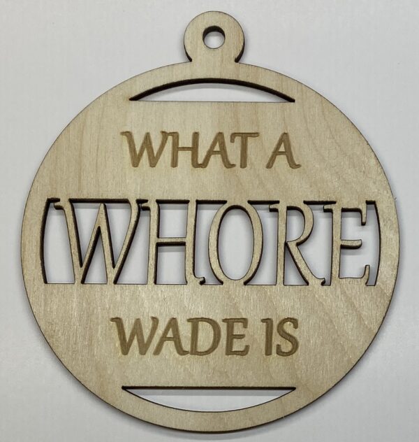 Rude Ornament # 138