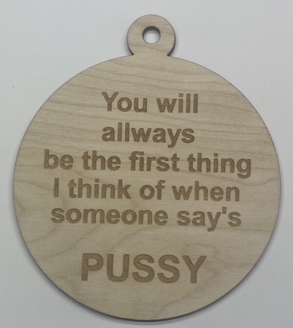 Rude Ornament # 14