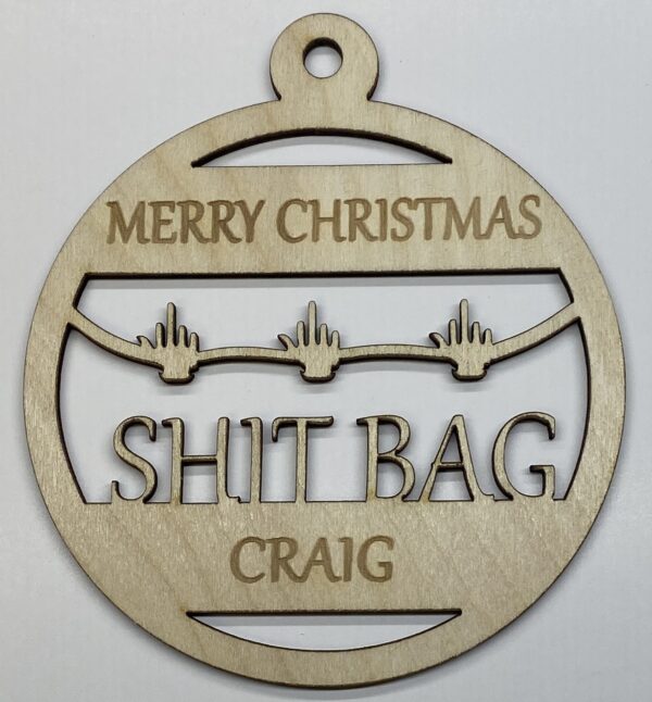 Rude Ornament # 144