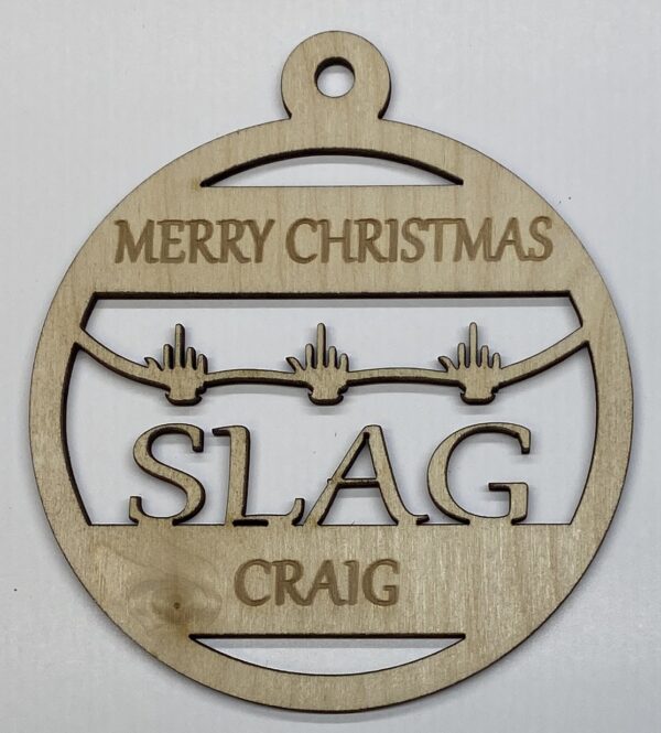 Rude Ornament # 160