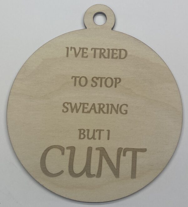 Rude Ornament # 22