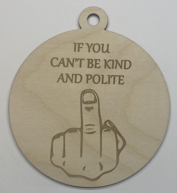 Rude Ornament # 23