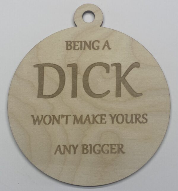 Rude Ornament # 24