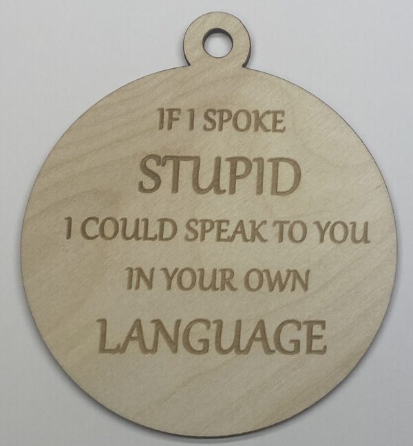 Rude Ornament # 31