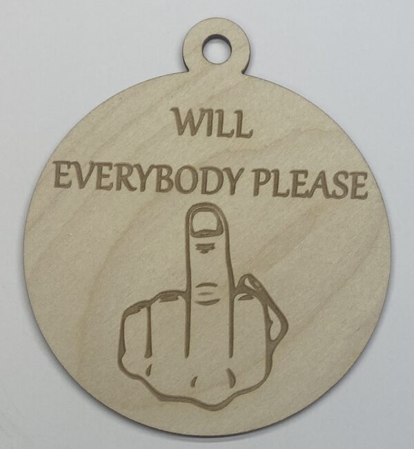 Rude Ornament # 39
