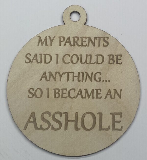 Rude Ornament # 48