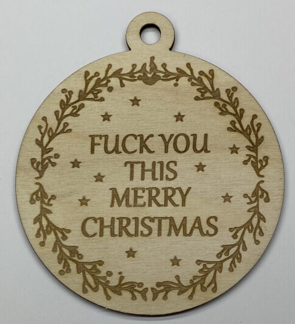 Rude Ornament # 50