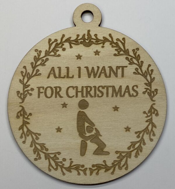 Rude Ornament # 54