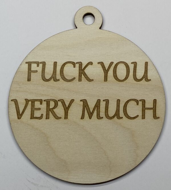 Rude Ornament # 62