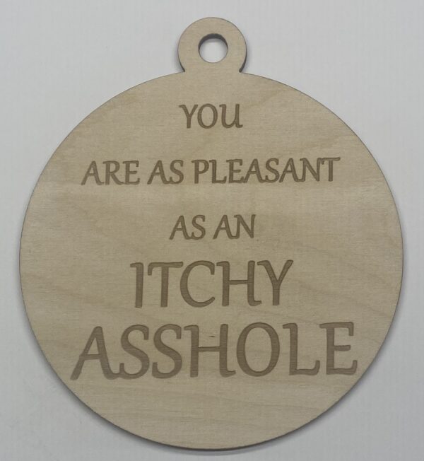 Rude Ornament # 7
