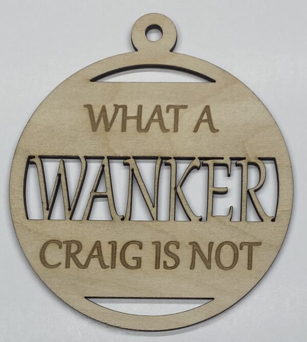 Rude Ornament # 87