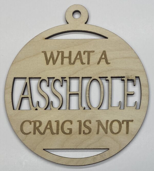 Rude Ornament # 91