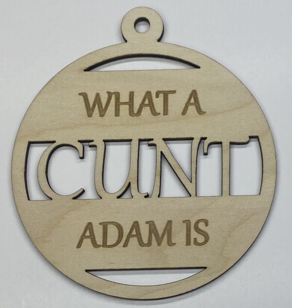 Rude Ornament # 92