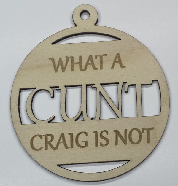 Rude Ornament # 93