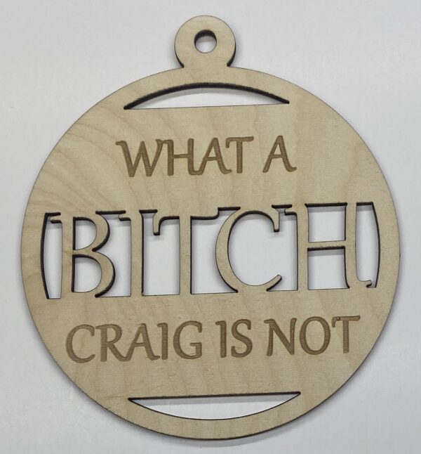 Rude Ornament # 95