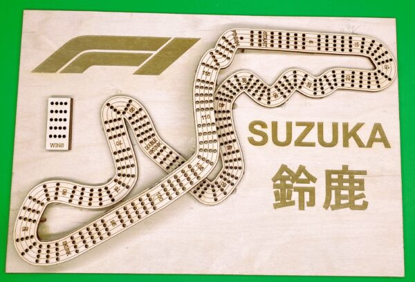 Susuka 4 player cribbage board