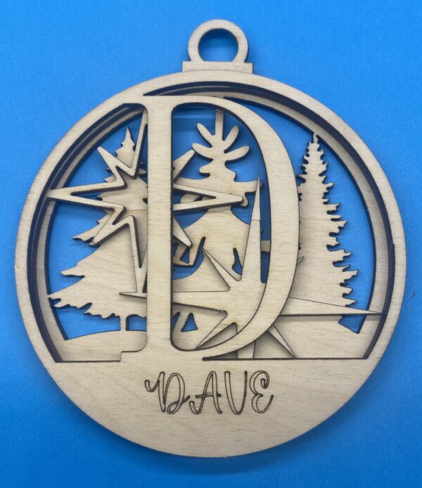 Initial Ornament D