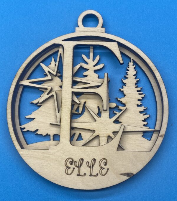 Initial Ornament E