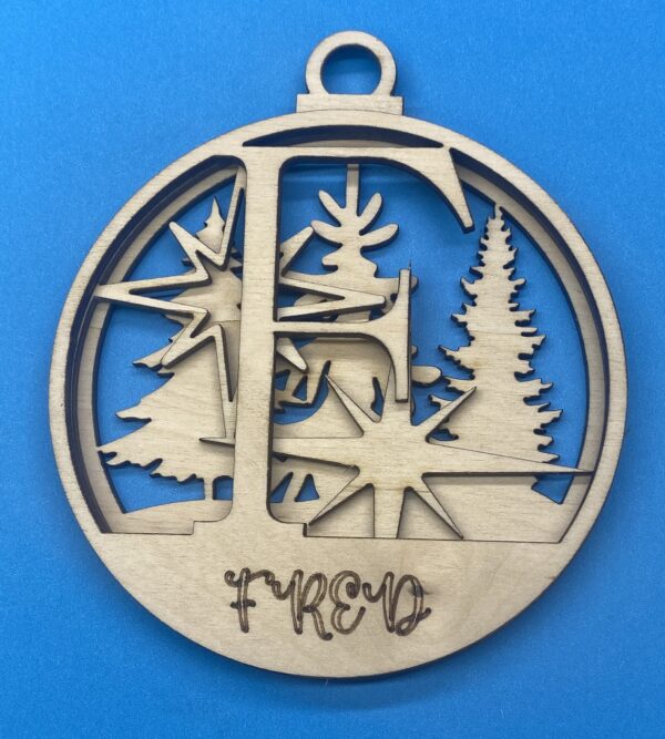 Initial Ornament F