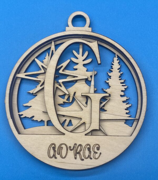 Initial Ornament G
