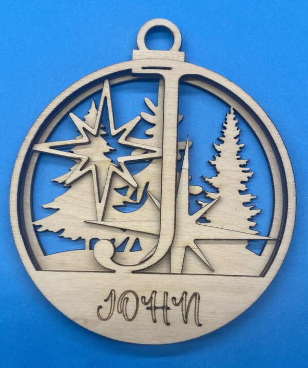Initial Ornament J