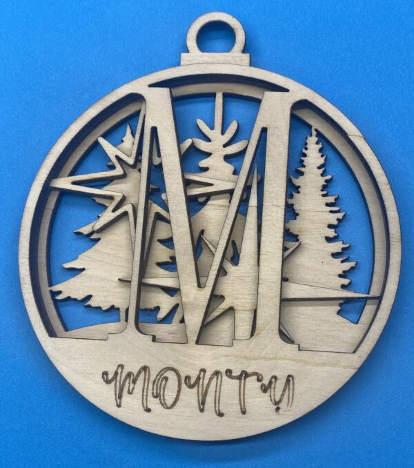 Initial Ornament M