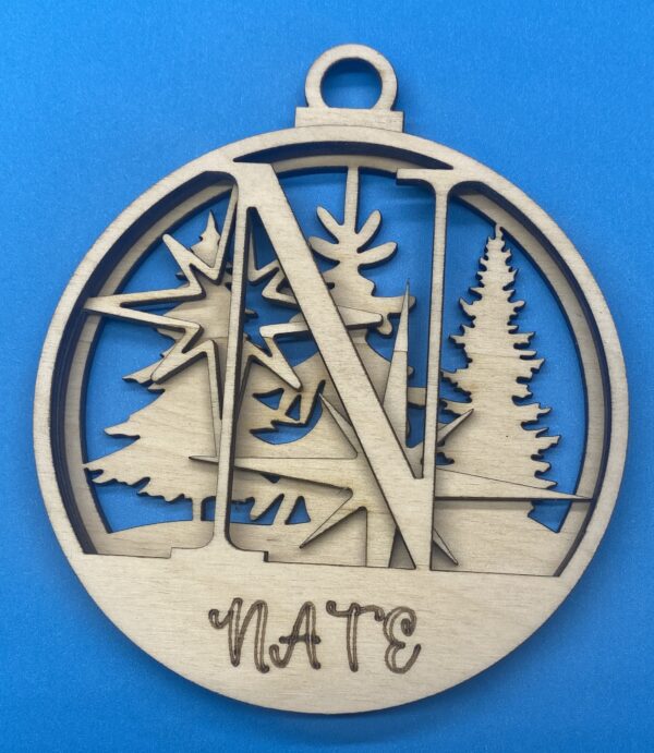 Initial Ornament N