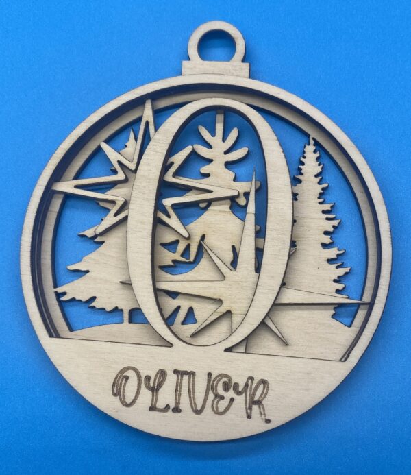 Initial Ornament O