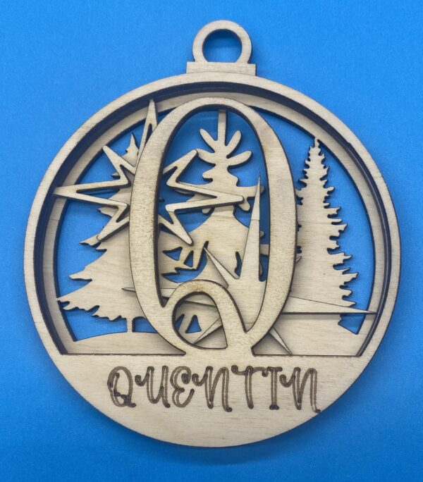 Initial Ornament Q
