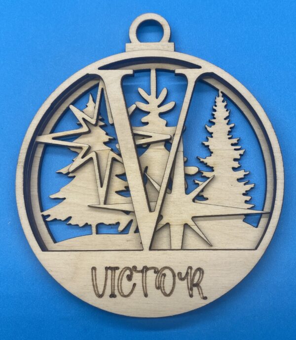 Initial Ornament V