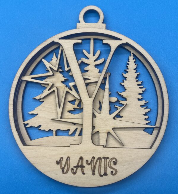 Initial Ornament Y