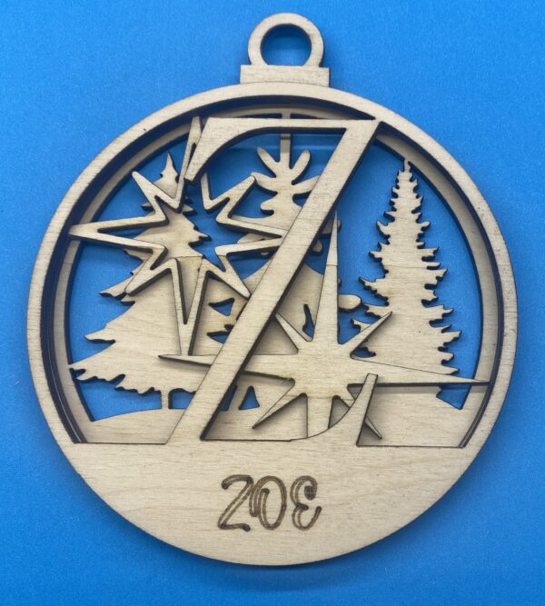 Initial Ornament Z