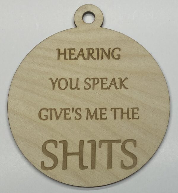 Rude Ornament # 183