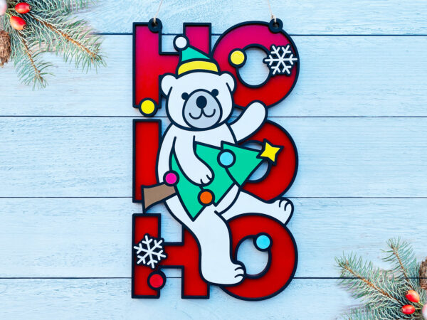 HO HO HO Polar bear