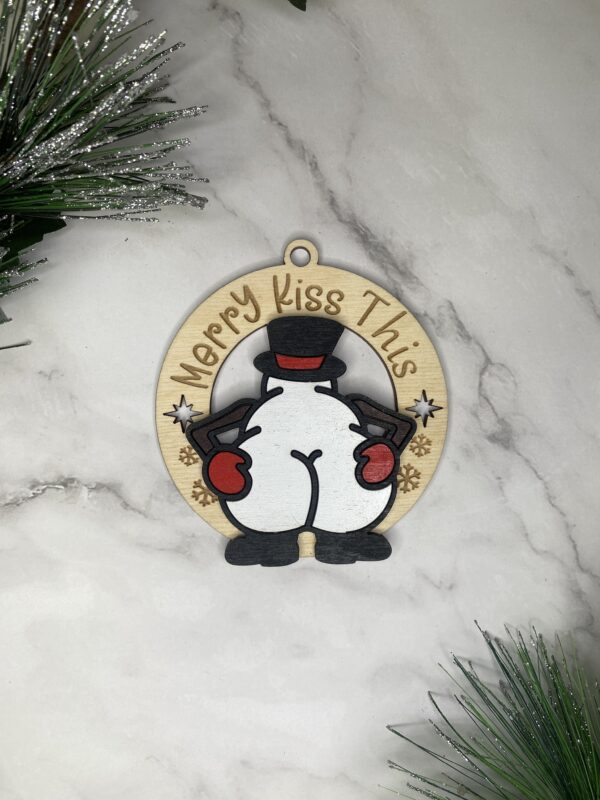 Snowman Kiss This