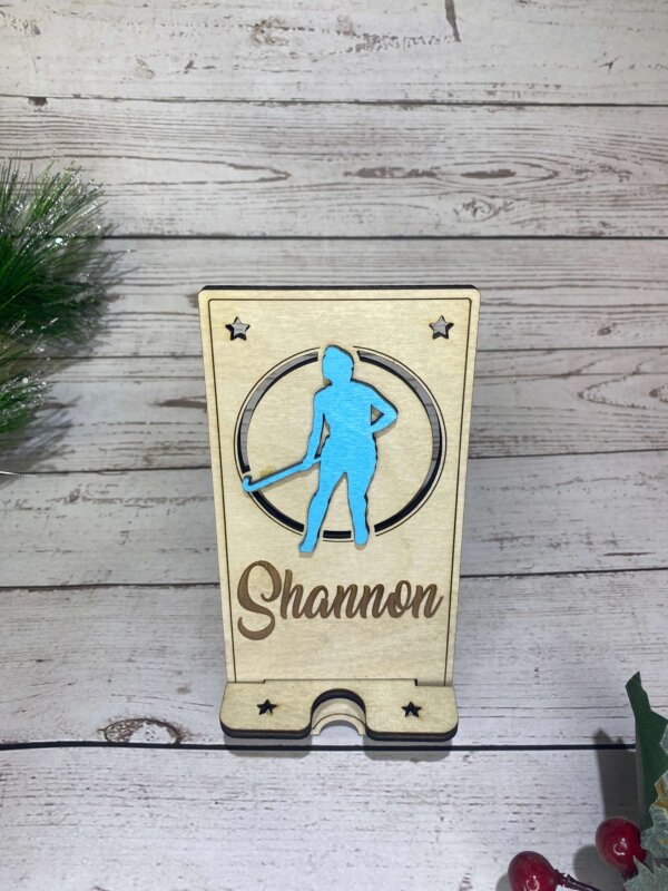 Female Lacrosse Phone Holder