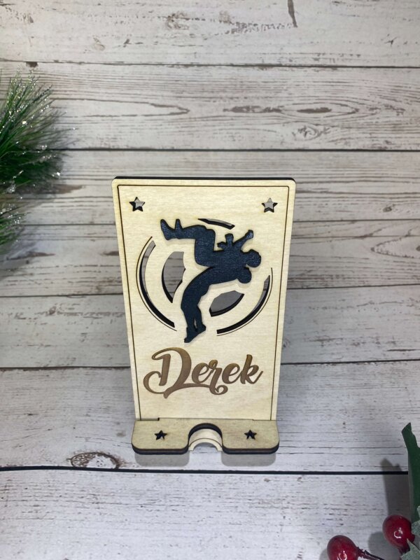 Male Wrestling Phone Holder