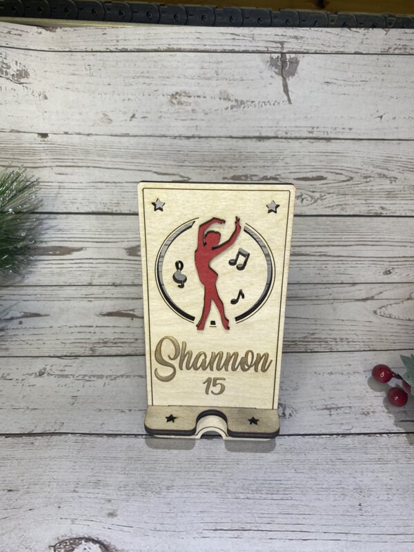 Female Dancer Phone Holder