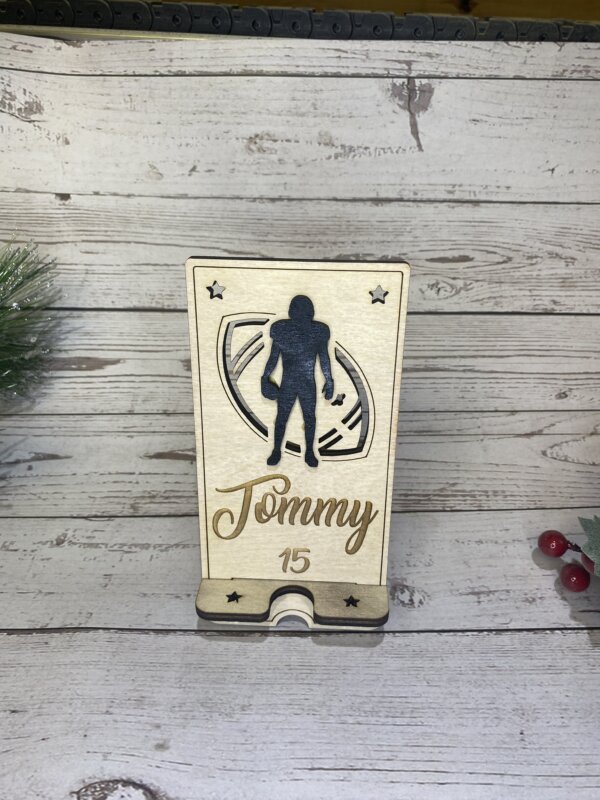 Football Player Phone Holder 1