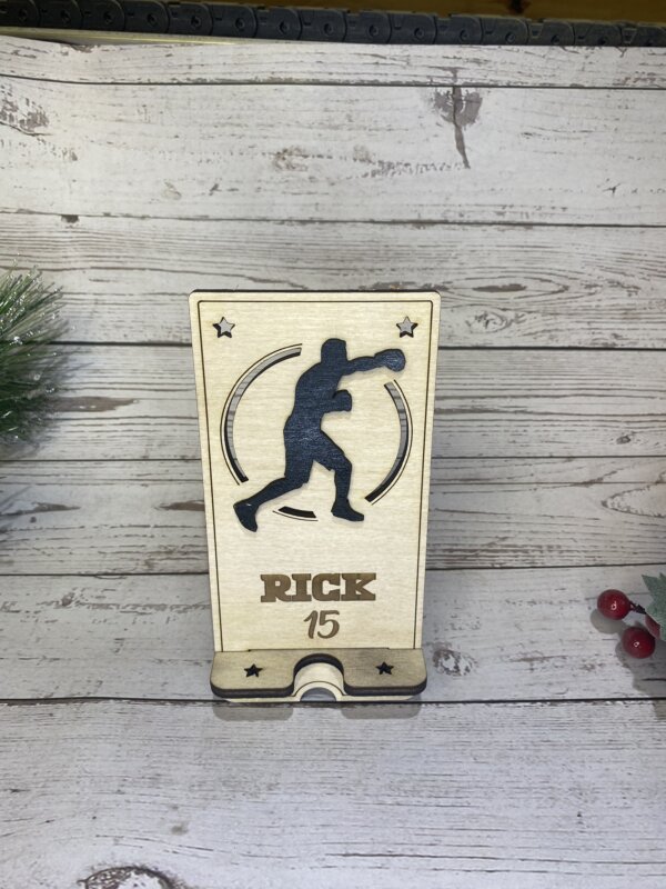 Male Boxer Phone Holder