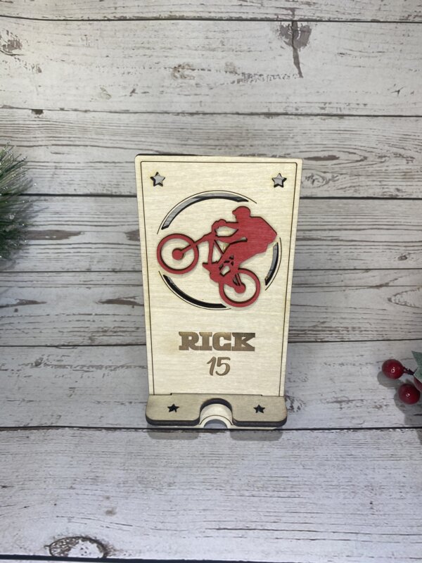 Male cyclist Phone Holder